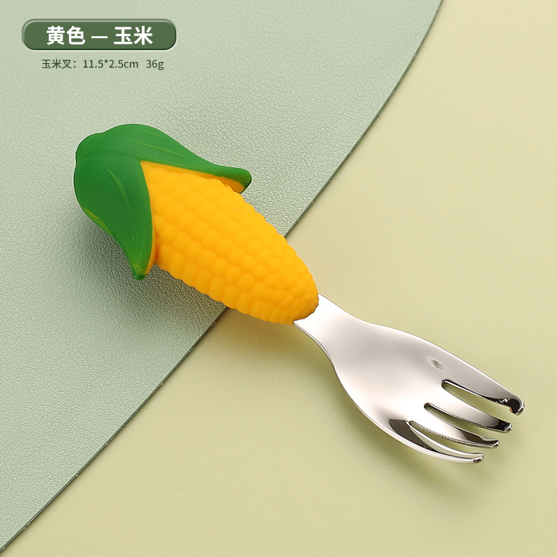 옥수수 포크 (opp 가방)