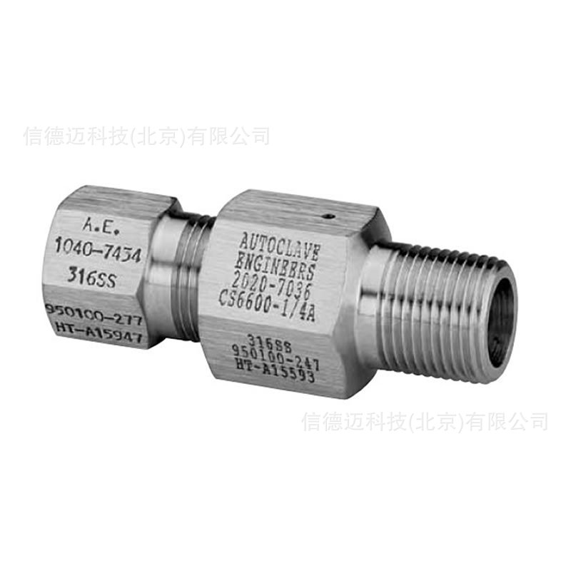 Autoclave Engineers通用安全头SS6600-1/4A