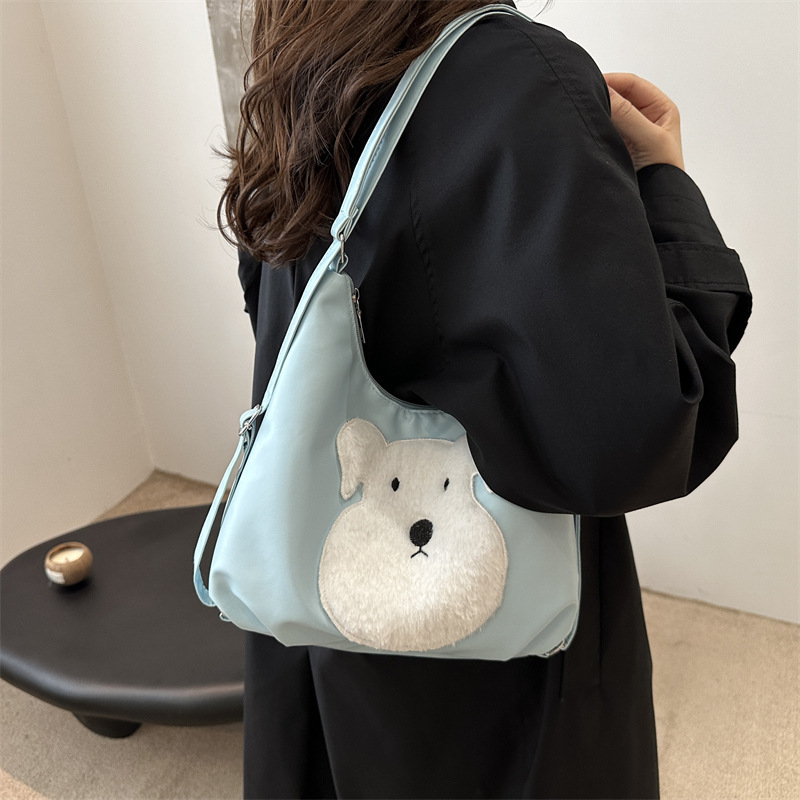 Bagos lindos para perros, bolsas para mujeres 2024, nueva moda, mochila de estilo académico coreano, mochila de hombro de gran capacidad