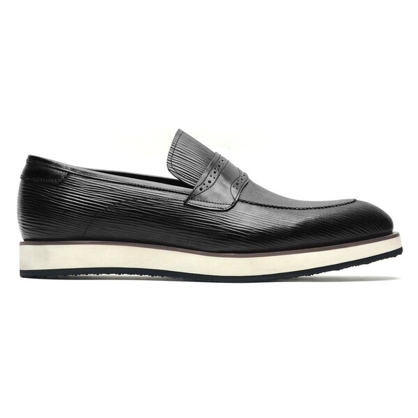 Leather loafers