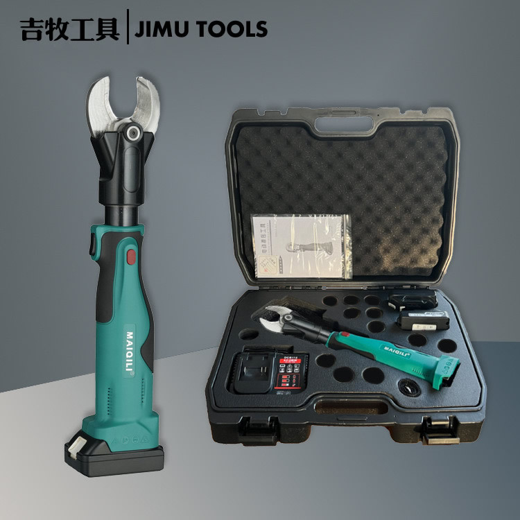 Abrazadera hidráulica de carga 16-300 pequeño portátil alicates de prensado eléctrico de litio y terminales de aluminio alicates de prensado de litio