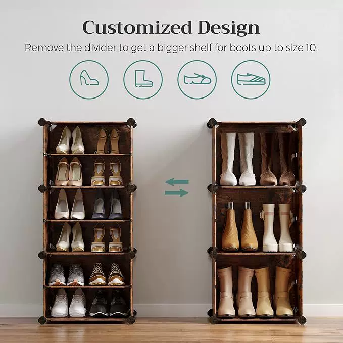 新款简易多层鞋柜家用多功能组装收纳柜现代简约防尘置物柜批发