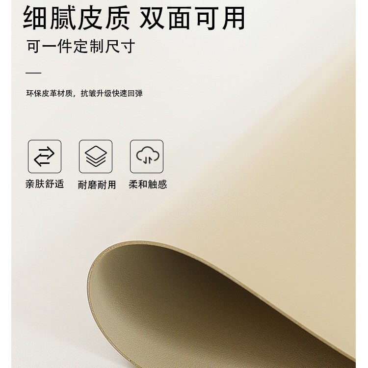 純色の革の円卓のマットの丸いテーブルのマットの小さいお茶のマットの丸いテーブルクロスの防水は油を防ぎます。|undefined
