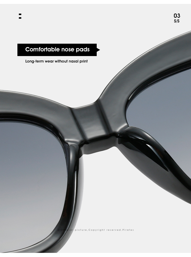 Trendy Women's Square Frame Sunglasses For Personalized Style_voghion.com