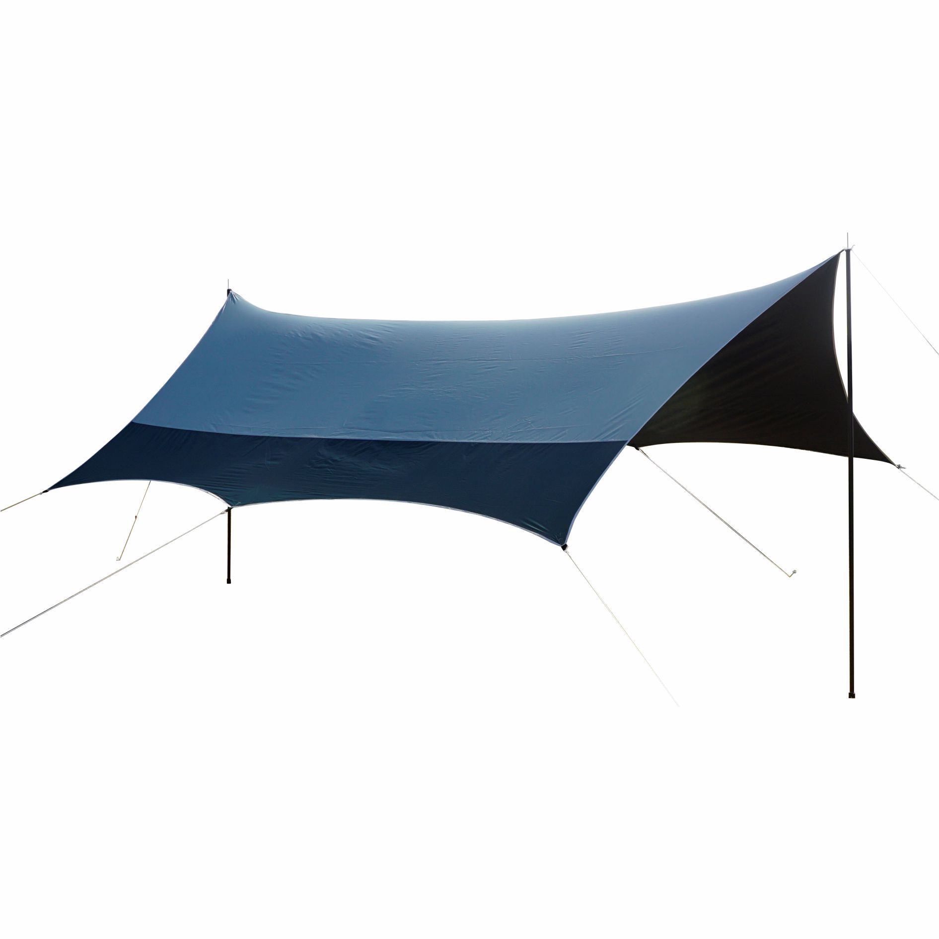 Acampar al aire libre color coincidencia de vinilo dosel carpa portátil gran espacio a prueba de lluvia protector solar octogonal en forma de mariposa