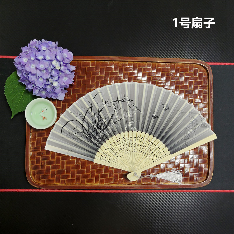 古代扇子扇子中国風漢服男性と女性のチャイナドレスダンスダンス子供学生夏ポータブル扇子|undefined