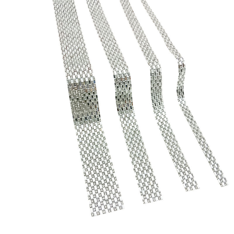 Fabricantes de vidrio caliente de diamante de agua pegamento de volta diamante de agua diamante de joyería diamante larga DIY accesorios de ropa diamante