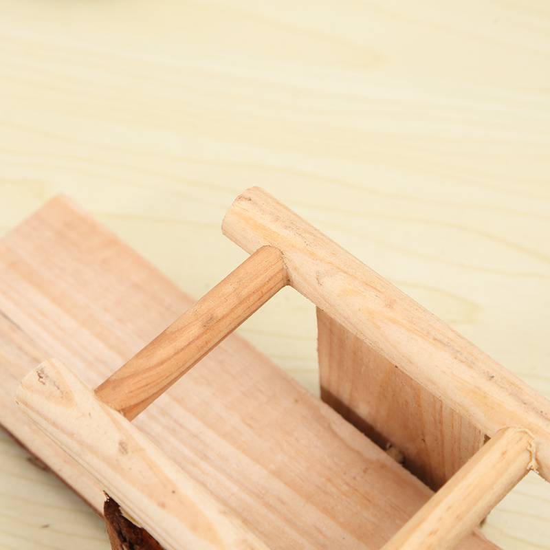 倉鼠蹺蹺板原木玩具 金絲熊寵物用品 DIY籠子用品運動休閒磨牙