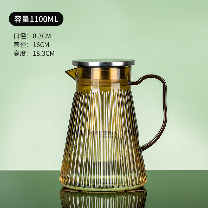 Pot acrílico jar de jugo de plástico cerveza de restaurante jar de agua resistente a altas temperaturas jar de agua fría resistente a caídas tetera de frutas