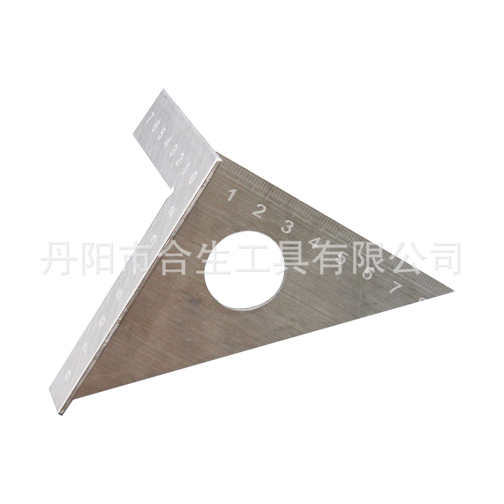 跨境不锈钢直角尺 木工DIY直角定位三角尺 木工划线定位尺