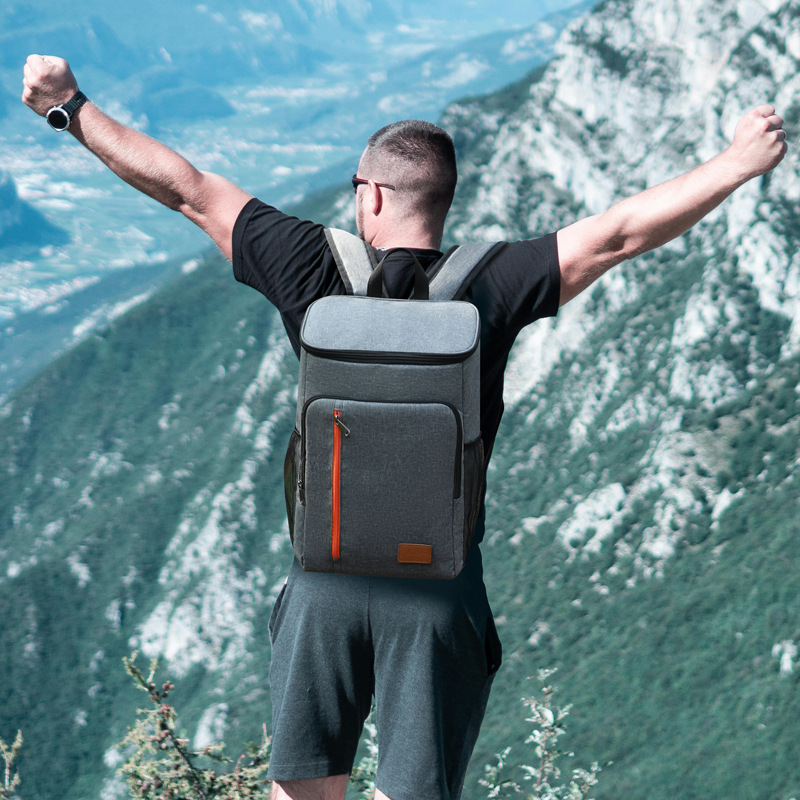 Amazon Hot sale bolsas de picnic bolsas de aislamiento al aire libre mochila de camping de montaña alimentos frescos bolsa de hielo bolsa de almuerzo