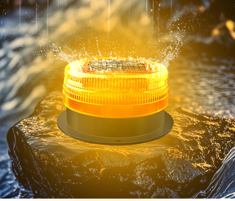 Solar Warning Light, Car Warning Light, Night Safety Warning Flash Light, Magnet Suction Roof Light