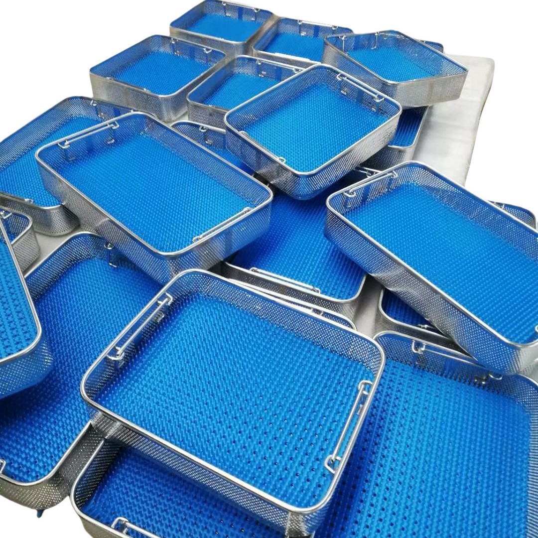 托盘硅胶垫固定消毒盒垫医疗硅胶针垫医用清洗器械硅胶针垫医用垫