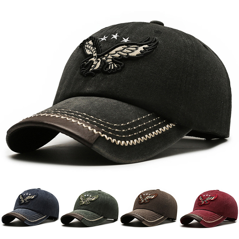retro denim summer fashionable baseball cap
