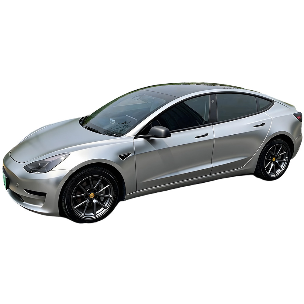 Carlake metal galvanizado película de cambio de color de automóviles matte romani película de cuerpo rojo galvanizado glaciar plata película de automóviles