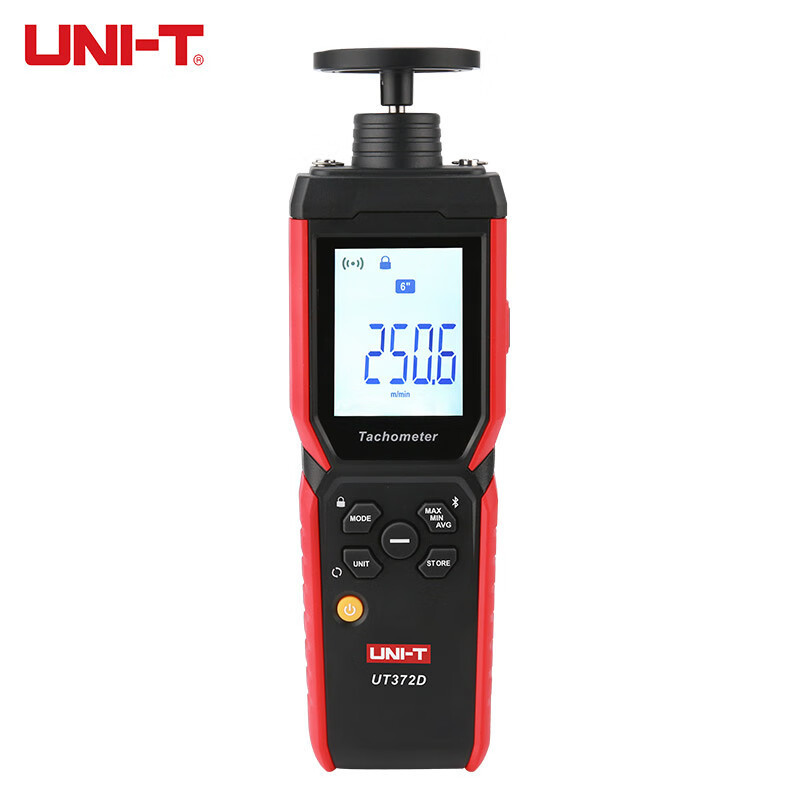 优利德UT372D 转速测量仪激光非接触转速表两用 数显转速计测试仪