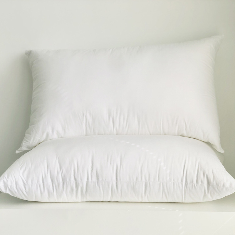 Hotel almohada B & B Hotel almohada núcleo cuello protección almohada núcleo alto elástico pluma seda algodón fibra almohada núcleo personalizado almohada larga