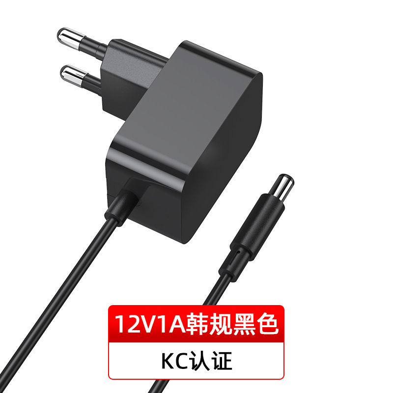 韓国12v1a電源アダプタ韓規kc認証スイッチング電源kcc高品質ケーブルアダプタ付き|undefined