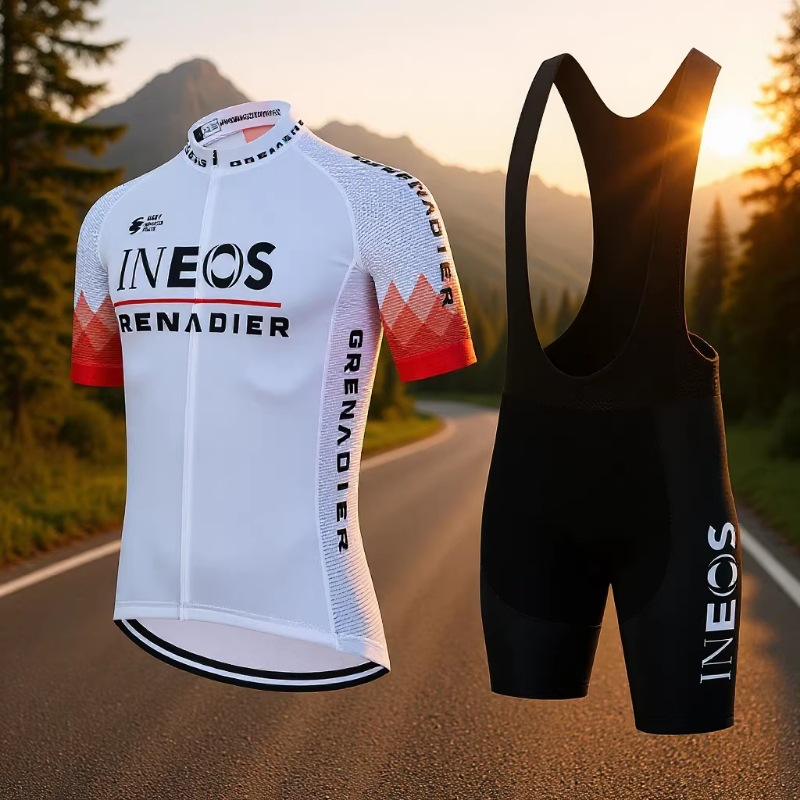 Tour de France Ineos Cycling Suit suit Men's Summer Short Sleeve Road Bike Mountain Bike Suit