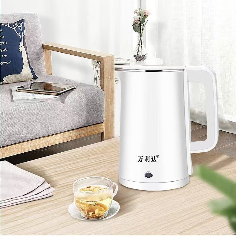 ステンレス電気ポット湯たんぽ2.3L大容量自動停電静音省エネワンキー煮沸多機能|undefined