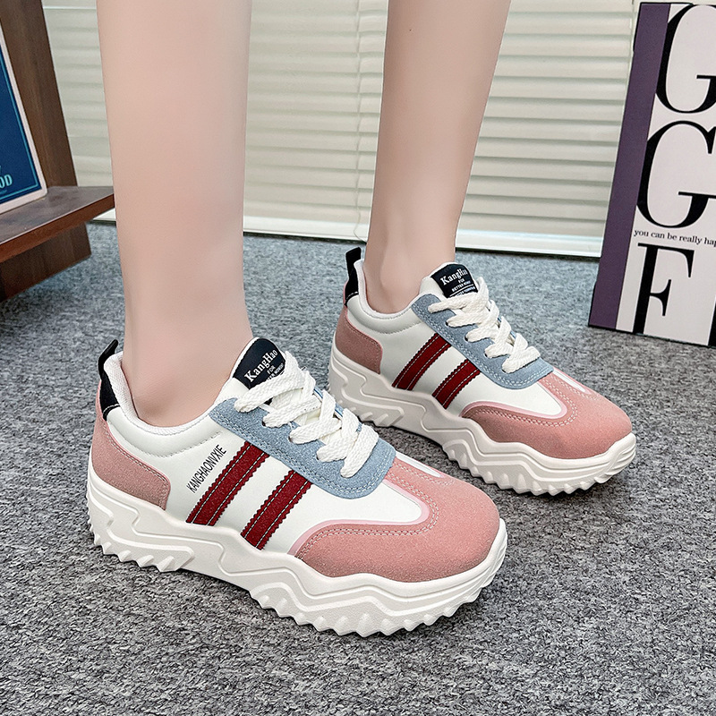 Nuevos zapatos casuales, zapatos de mujer, zapatos deportivos, zapatos de altura, zapatos de mujer, muffin, zapatos de viaje, zapatos de papá, zapatos individuales