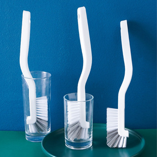 Household Water Cup Cleaning Brush Lobster Brush Cup Artifact Plastic Gap Brush Wholesale Bottle Water Kettle Small Brush