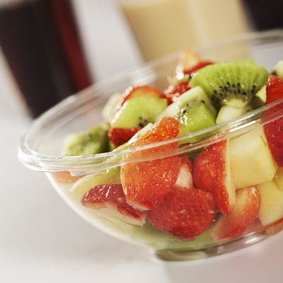 供应750毫升 24盎司 色拉碗 750ml 24oz沙拉碗 蔬菜盒 塑料碗