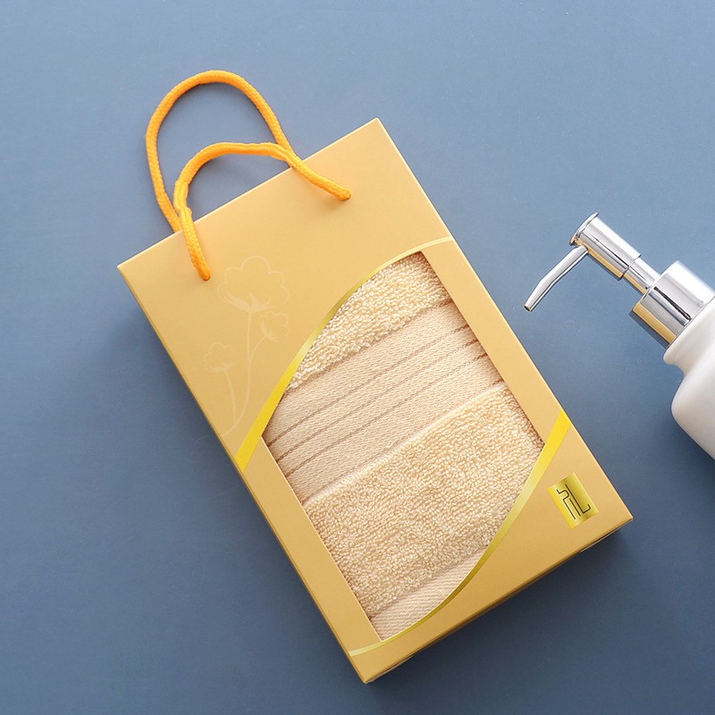 龍年純棉毛巾禮盒裝批發公司年會小禮品員工福利伴手禮定 制logo