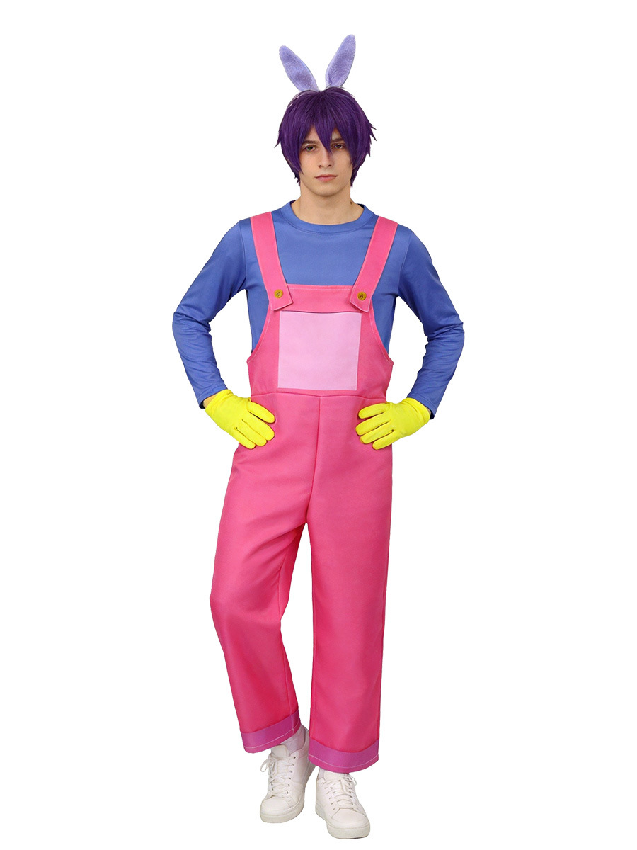 Disfraz de Halloween transfronterizo Pamney Magic Digital Circus, mono ajustado para cosplay, disfraz para actuación en el Día del Niño.