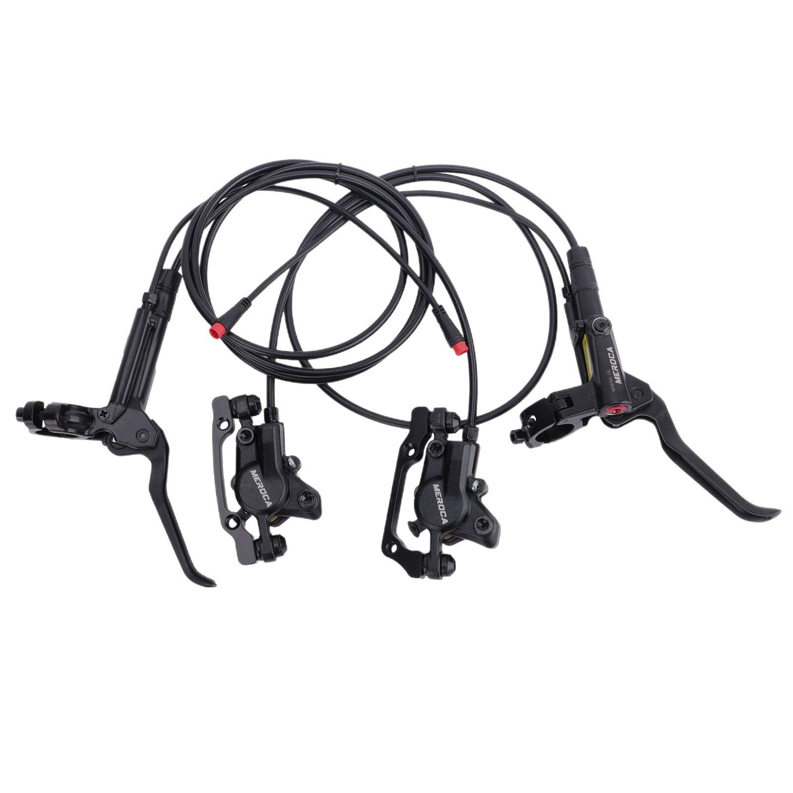 Freno de aceite de corte de energía de vehículo eléctrico, freno de bicicleta eléctrica, disco de aceite de corte de energía, kit de ensamblaje de freno de disco de pistón doble