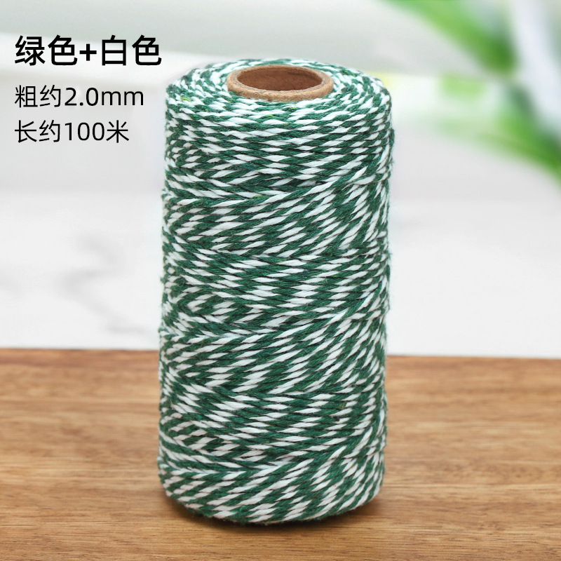 녹색과 흰색 1 큰 롤