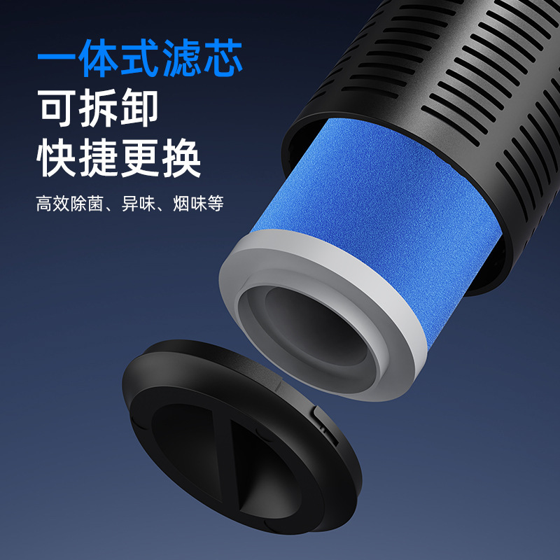 Xinba Deer クロスボーダー車用空気清浄機家庭用屋内デスクトップマイナスイオン除去ホルムアルデヒドオゾン消臭ギフト|undefined