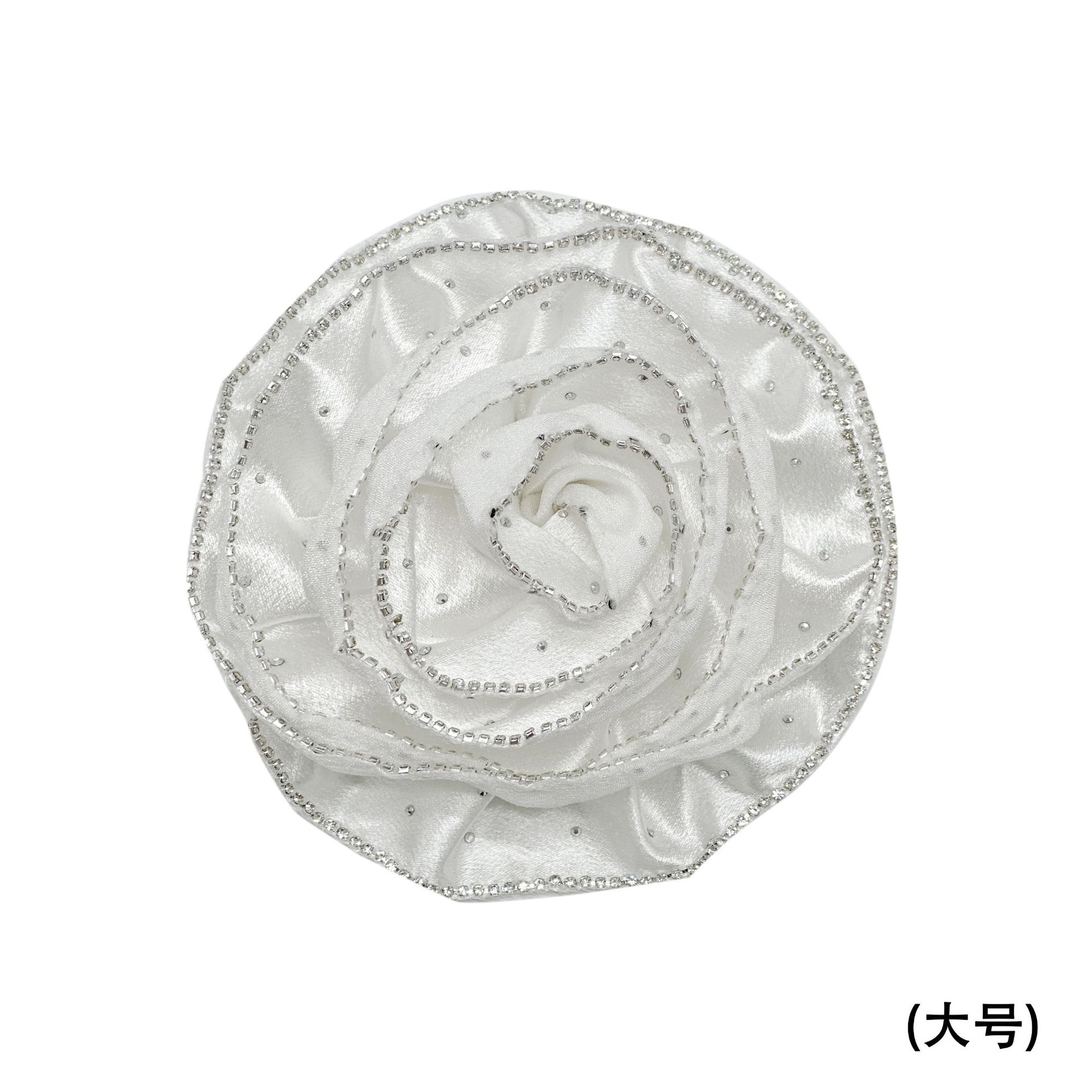 Shangxin perforación en caliente irregular flor tridimensional moda ropa de personalidad con adornos para el cabello flor plana hecha a mano image 9