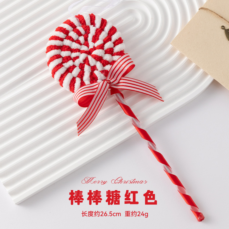 クリスマスペンダントクリスマスツリー装飾アクセサリークリスマスキャンディー松葉杖クリエイティブギフトシミュレーションバブルおもちゃ卸売|undefined
