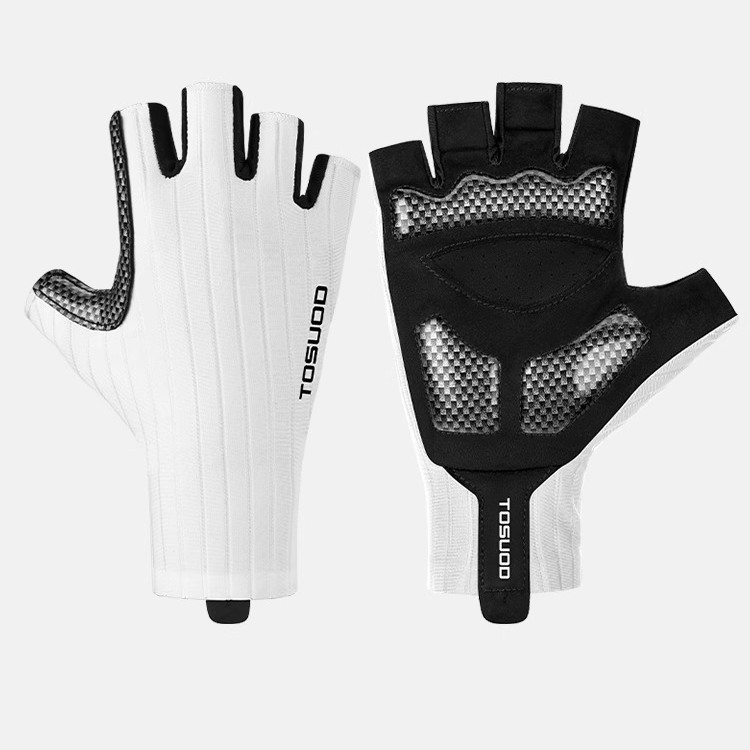 Captain Tas Riding Gloves Half-finger Shock-absorbing Men's and Women's Road Mountain Bike Short Spring and Summer Non-slip Professional Equipment