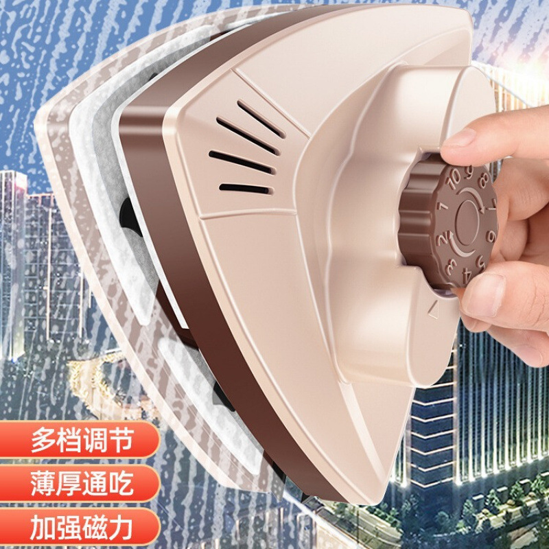 Cleaning Housekeeping Tools Scraper Glass Window Cleaner Household Double-Sided High-Rise Double-Layer Window Cleaner