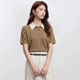 女式针织衫;毛衣;时尚休闲套装