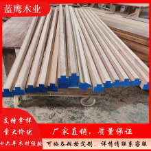 定制白蜡木直拼板按规格定做北美白蜡木方短料线条实木工艺品定制