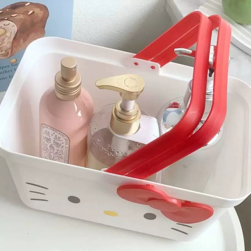 Cute handheld basket, storage system