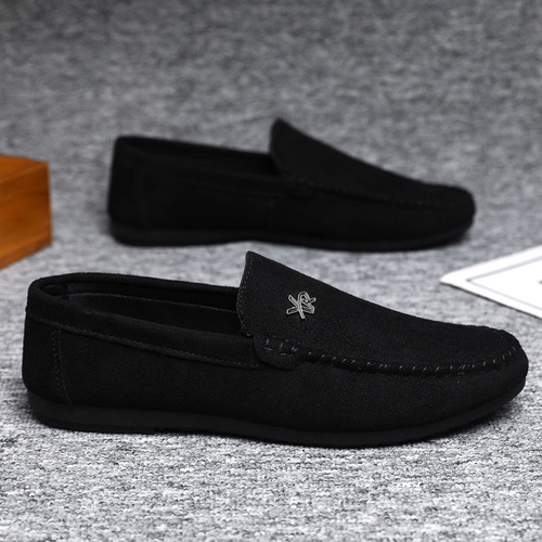  Lightweight Waterproof Men's Loafers with Beans New Style, Energetic Youth, Business Breathable Casual Spring Shoes