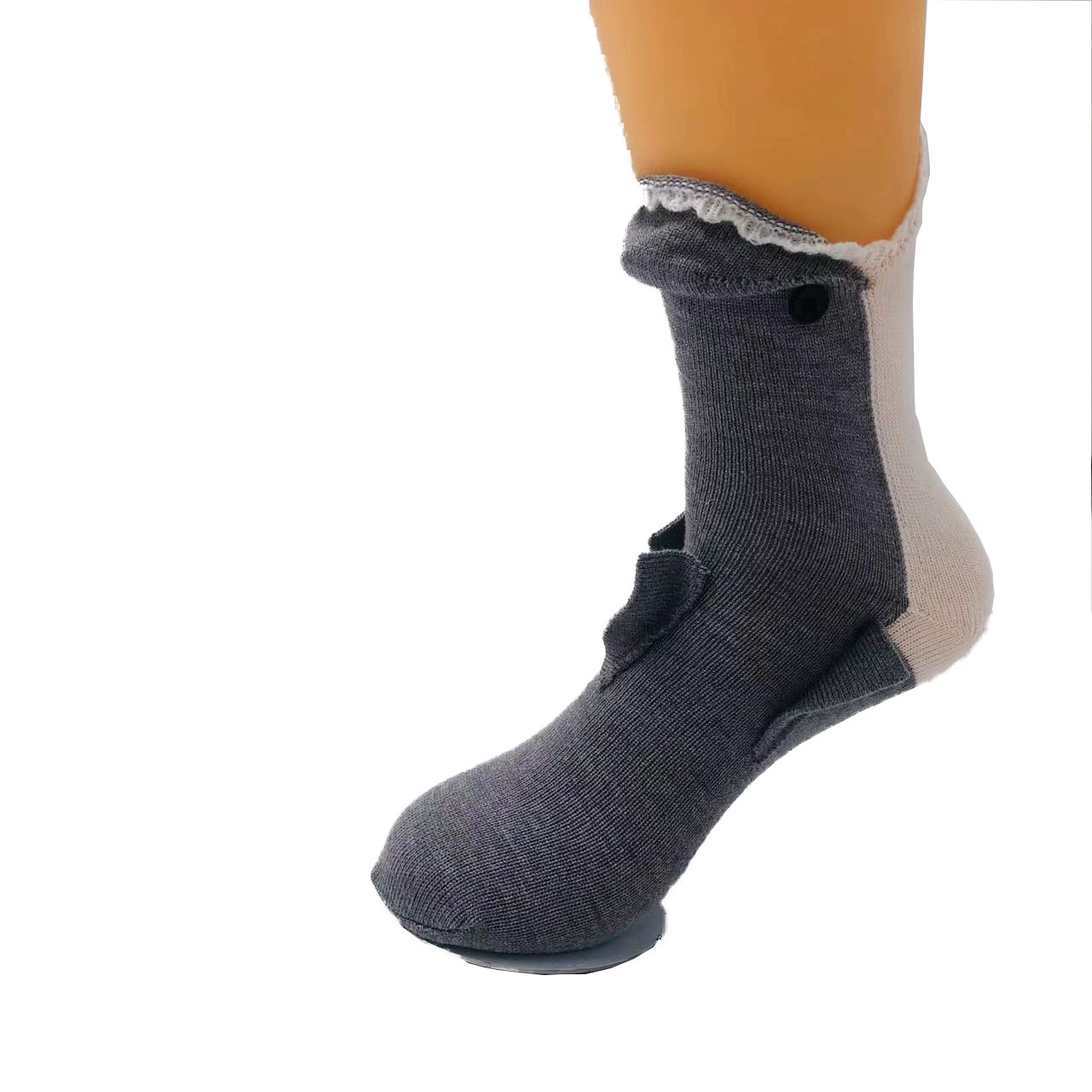 KnitCrocodileSocks Christmas indoor knitted crocodile socks floor socks animal socks non-slip and warm