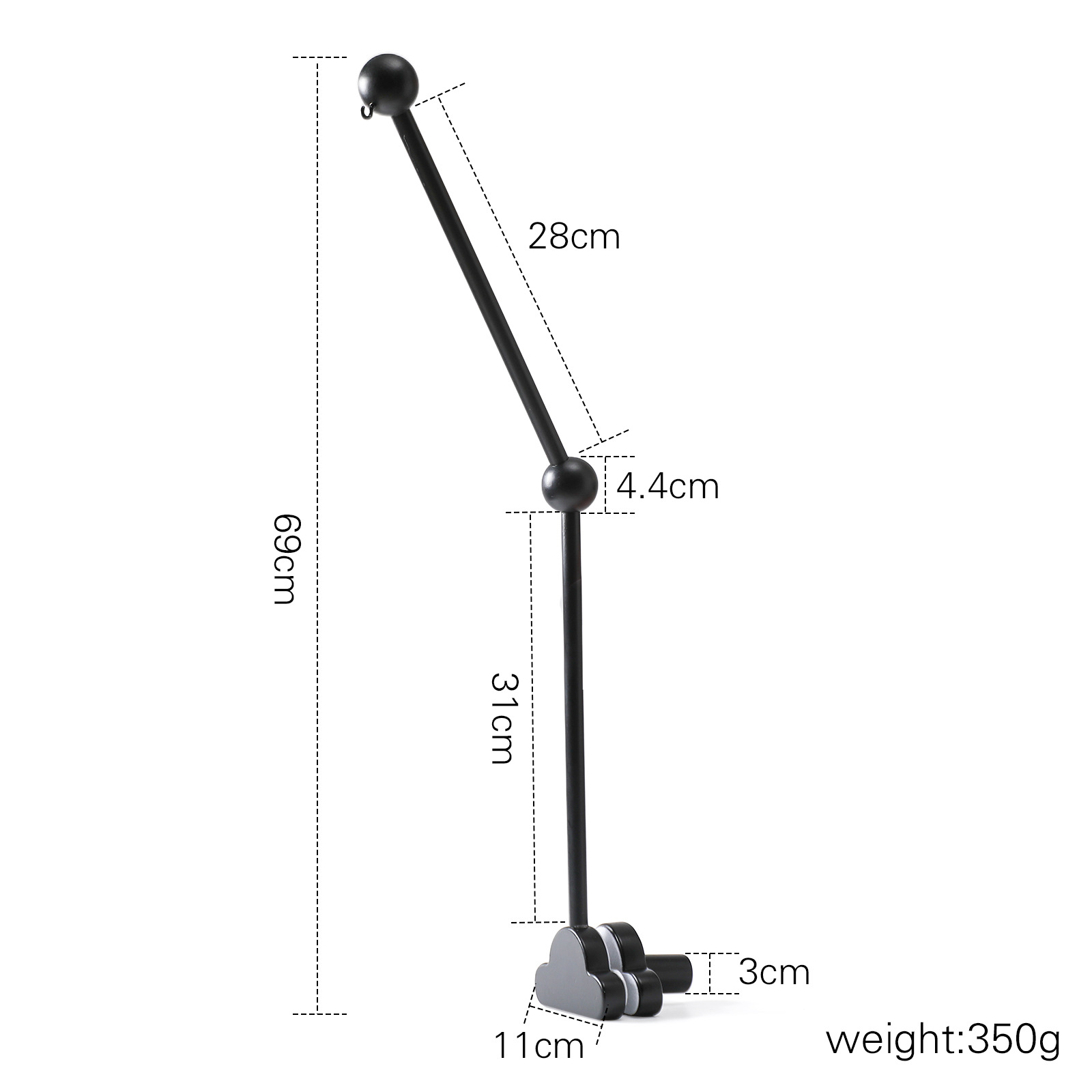 Soporte de campana de cama de nube para niños transfronterizos