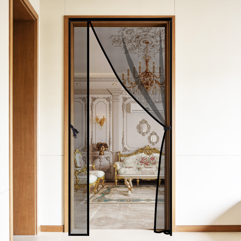 【Hardened Fiberglass】Side-Opening Mosquito Net Door Curtain, New High-End Household Screen Door and Window Magnetic Strip, Strong and No-Drill Installation 【Hardened Fiberglass】Side-Opening Mosquito Net Door Curtain, New High-End Household Screen Door and Window Magnetic Strip, Strong and No-Drill Installation