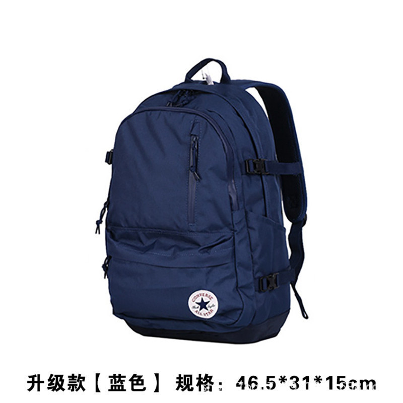 (高バージョン) コンバース防水キャンバスバックパック男性と女性のためのカジュアル多用途学生旅行バックパックスクールバッグトレンディ|undefined