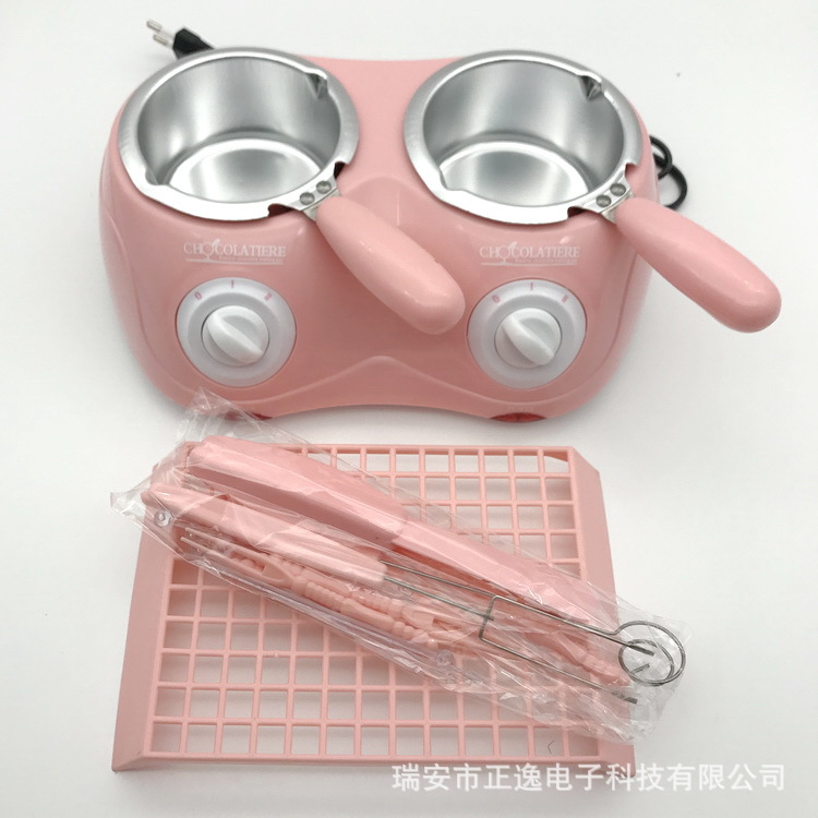chocolatiere融化锅熔炉巧克力机融锅DIY蛋糕烤箱糕点烤炉多功能