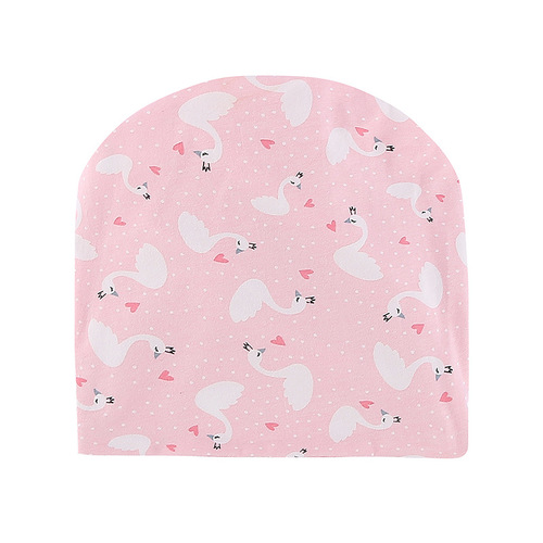 Bao Si Yuan Spring and Autumn Thin Double Layer 100% Cotton Knitted Large Headkerchief Postpartum Hat for Mothers, Size 60-75cm (Plus Size)