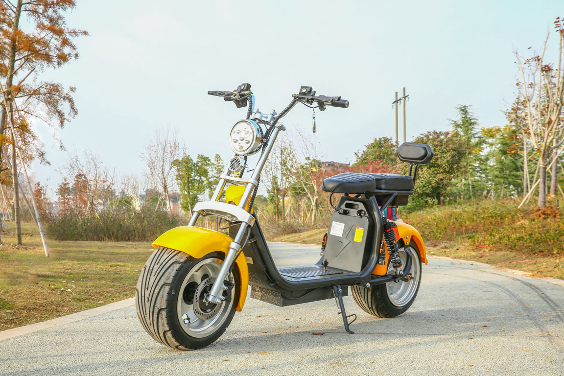 Eec Adult Scooter Two-Wheeled Motorcycle Harley Electric Vehicle 12 Dual Batteries 60V/12A