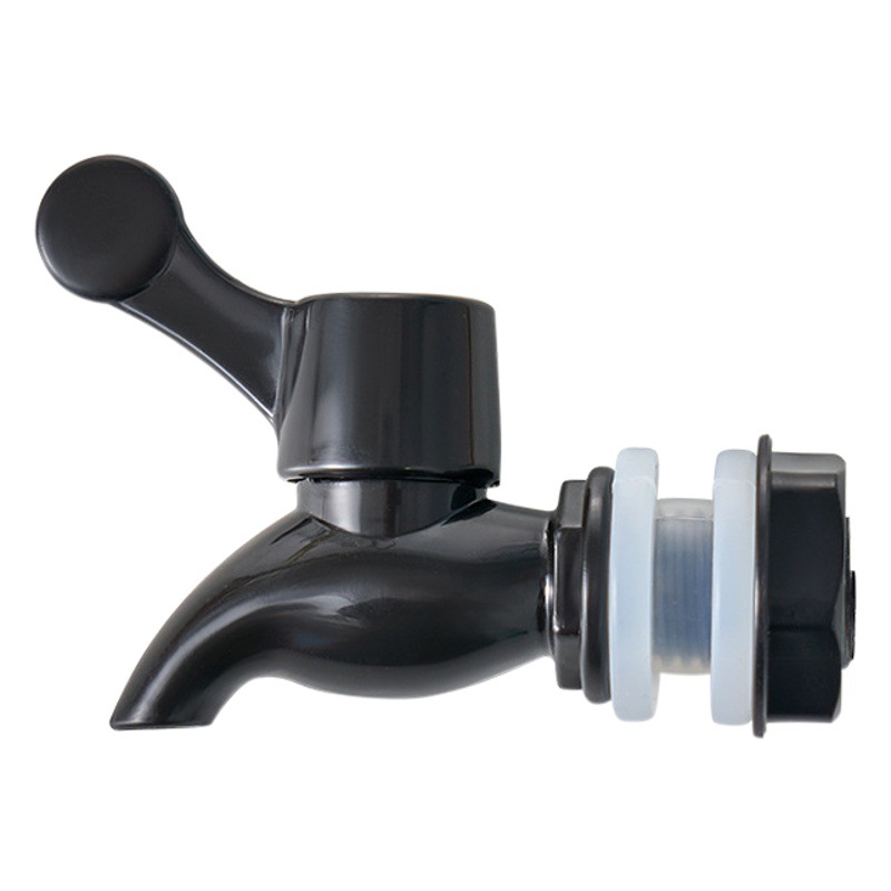 Botella de vidrio galvanoplastia grifo burbuja botella antibloqueo grifo botella de cerámica barril de madera interruptor de sellado válvula Accesorios