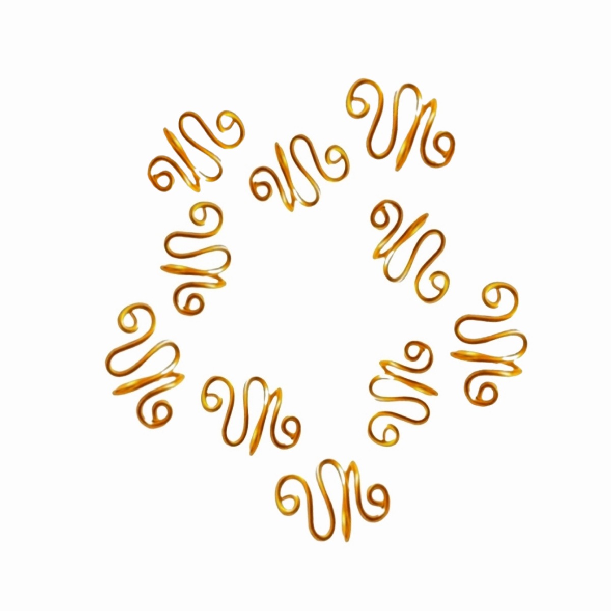 Amazon estilo caliente crochet para dedos venta caliente unisex anillo para dedos retorcido herramienta de tejido en forma de serpiente ganchillo hecho a mano