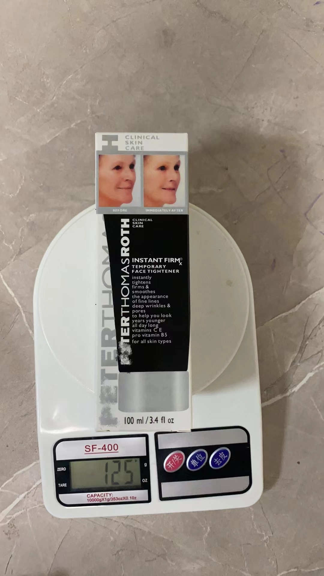 Versión SPOT PE / ter themas Peter / Thomas crema para los ojos de tensión temporal instantánea 30 ML crema 100